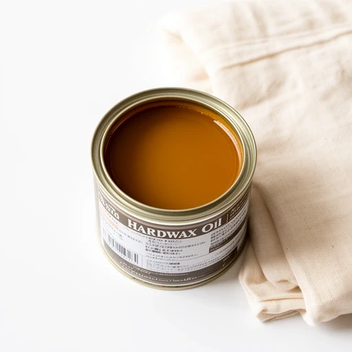 Hardwax oil finish